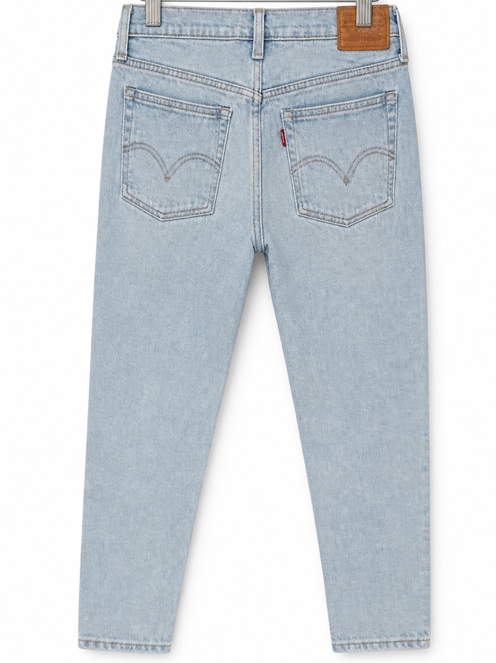 Levi's Wedgie Straight Leg Jeans size 26 Light Wash - Picture 3 of 11